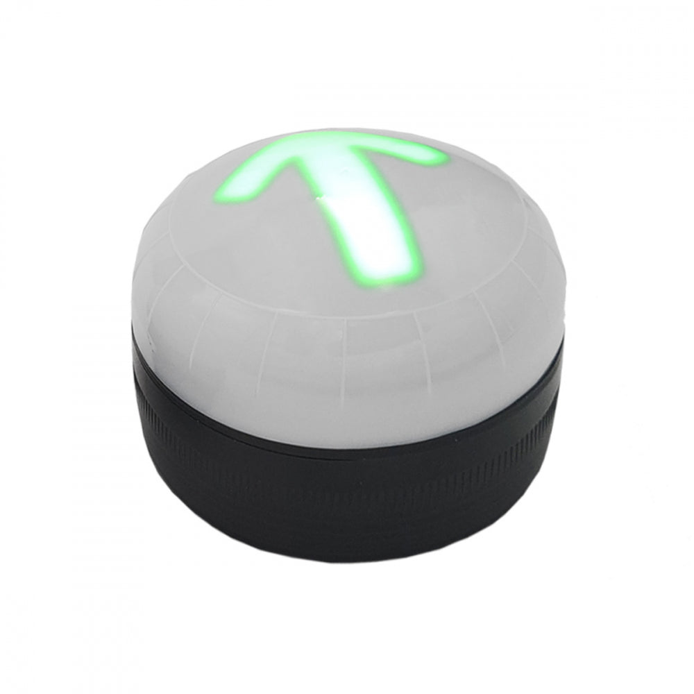 Switchtec 74754 Sirena Rechargable Battery Powered LED Beacon with Magnetic Base Green Arrow