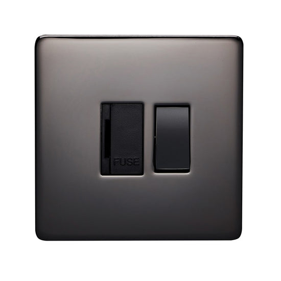 Crabtree 7832/BKN 13A 13A Switched Spur Black Nickel