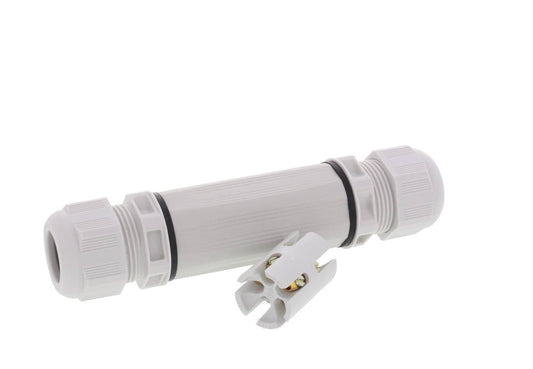 Wiska 10112267 788/ESKV25 134mm 24A Polystyrole/Flame Retardant M25 Jointing Sleeve Light Grey IP68