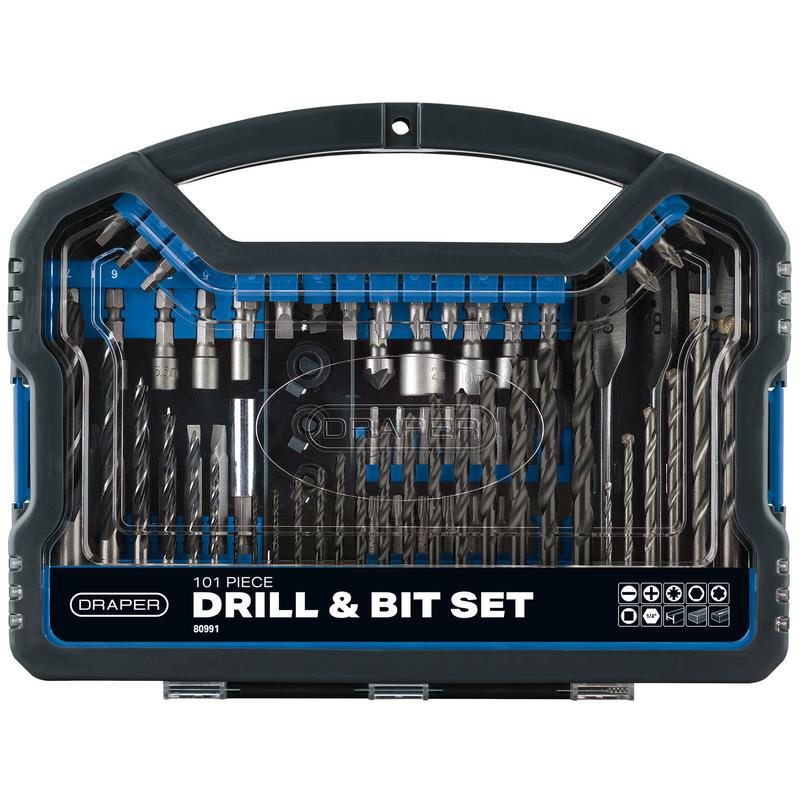 Draper DBS/101 Drill Bit & Accessory Kit 101pc