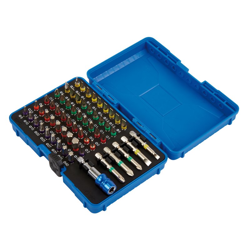 Draper Expert CMBH60 Expert Coloured Screwdriver Bit Set 60pc