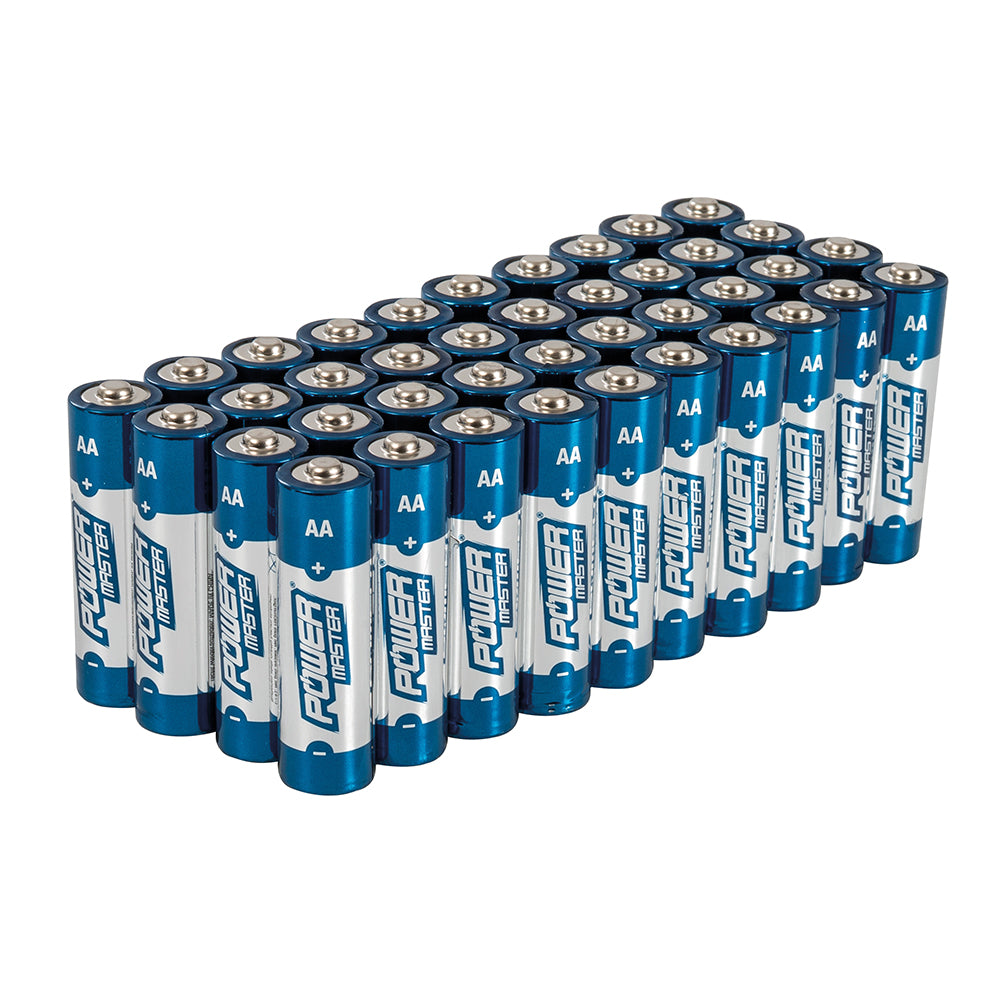 Powermaster 827540 AA Batteries 40pk
