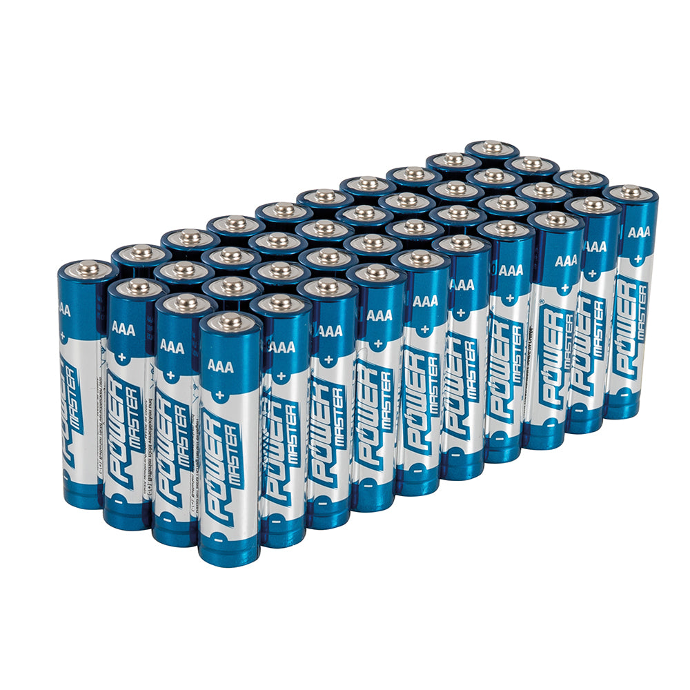 Powermaster 867060 AAA Batteries 40PK