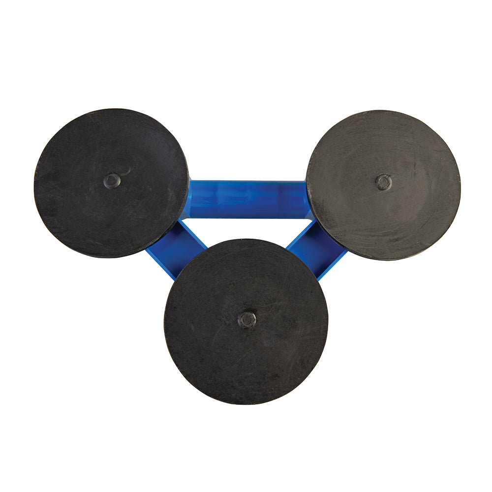 Silverline 868582 100kg Triple Suction Pad Blue