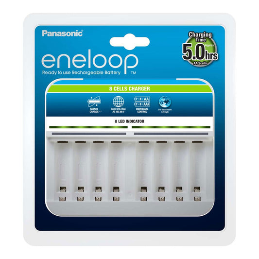 Panasonic PANA8CCH 8 Cell Charger for AA & AAA Batteries