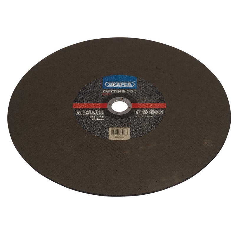 Draper CGF12 355 x 25.4 x 3mm Metal Cutting Disc