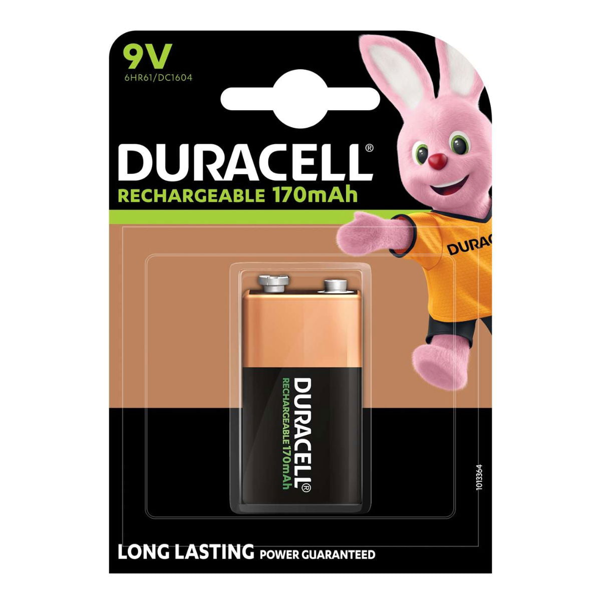 Duracell MN1604B1R170 9V Rechargable 170mAH