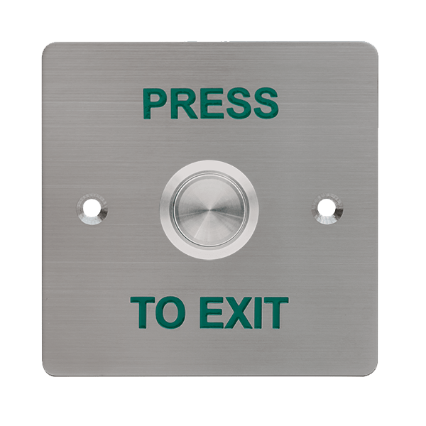 ESP A1EXIT Aperta Press To Exit Flush Exit Button Stainless Steel