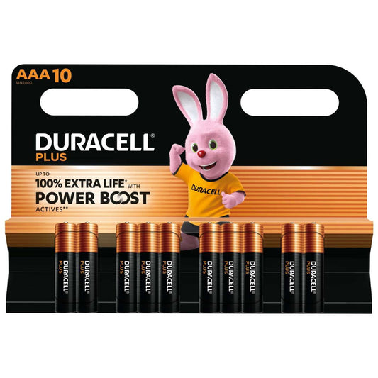 Duracell Plus Power MN2400B10 AAA 10 Pack