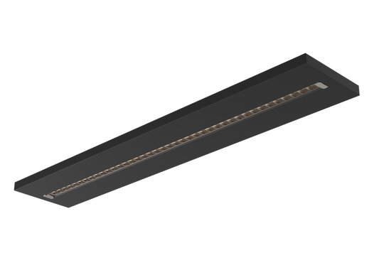 Kosnic ADD5FS-BLANK-BLK Adda 230 x 1500mm Blank Section For ADD5FS Black