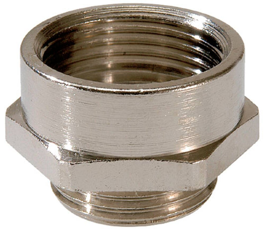 Wiska 10063921 AMMP M25-PG13.5 Brass Nickel Plated Adaptor