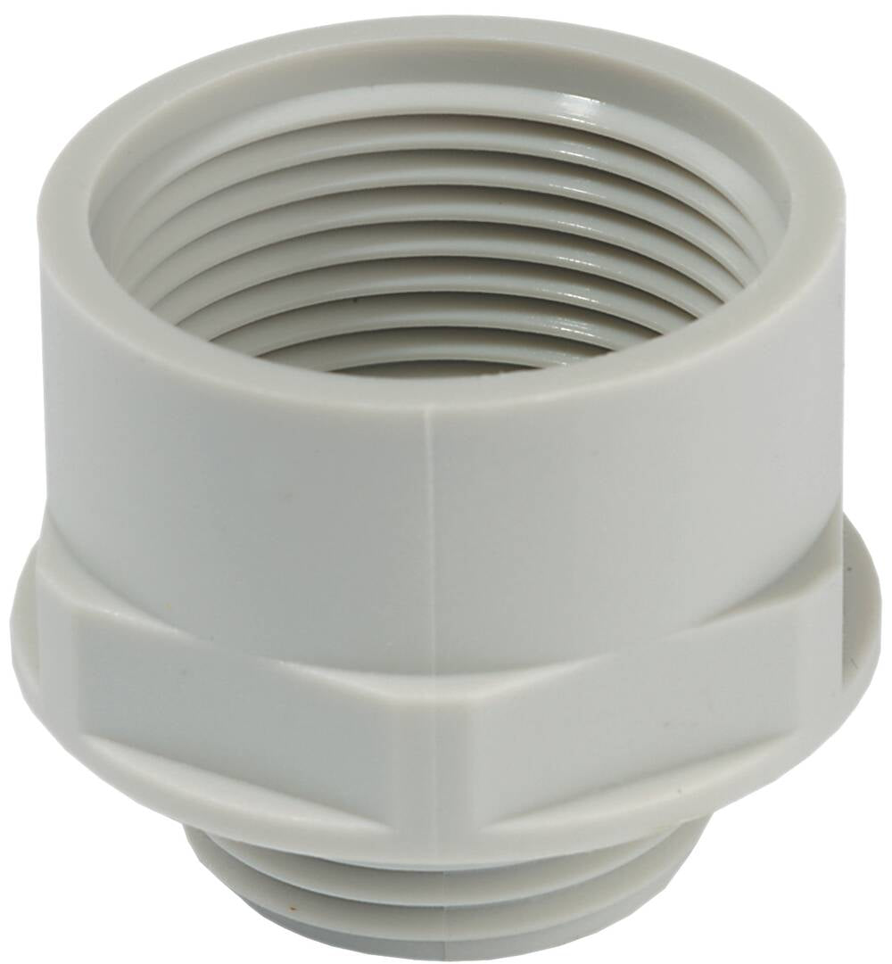 Wiska 10063634 AMP M20-PG13.5 Polyamide Adaptor Light Grey