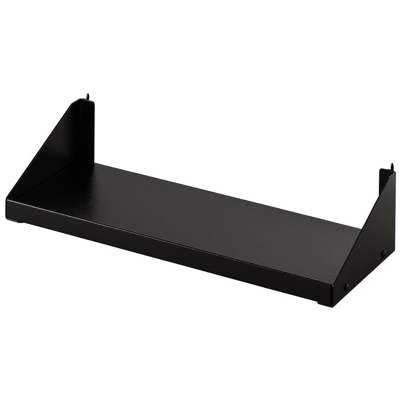 Bunker® AMS400-PBSHS Pegboard Shelf 534mm Black