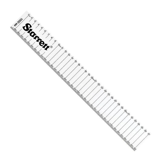 Starrett AMSE-1000 1000mm Aluminium Ruler