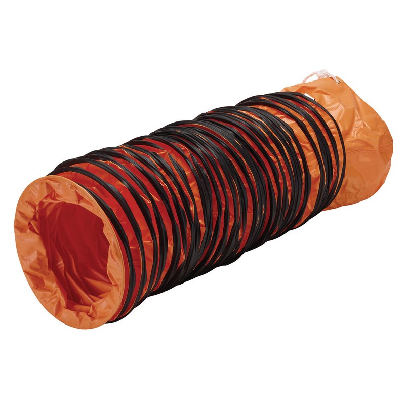 Draper AMV12H 12'' / 300mm PVC Ventilation Ducting Hose Orange