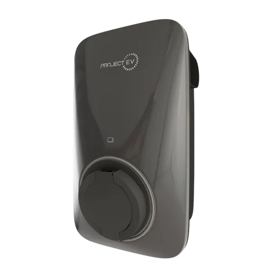 Project EV APEX-7S-4G APEX 7KW Single Socket EV Charger (WiFi RFID Bluetooth & 4G) EV Steel