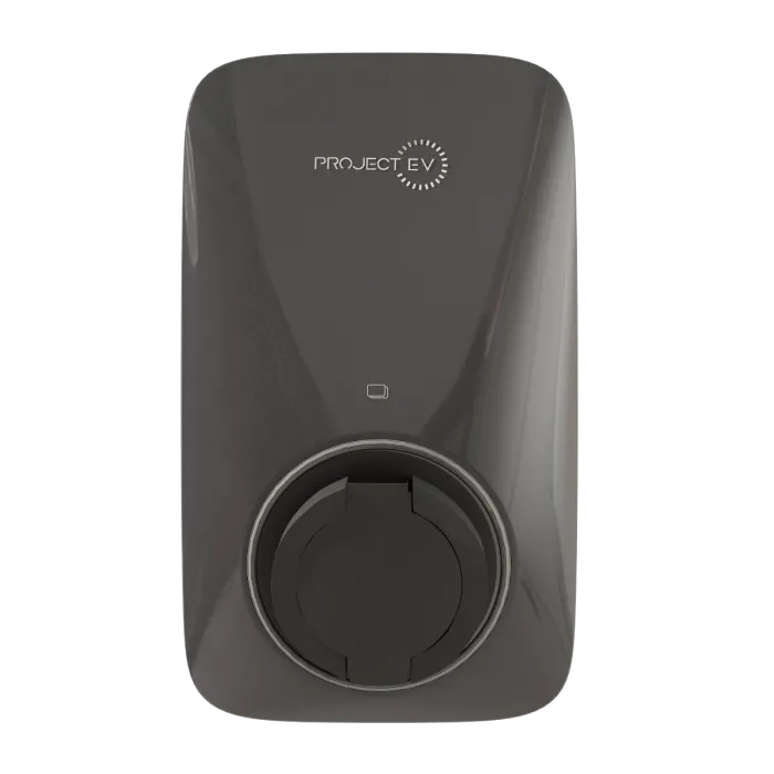 Project EV APEX7S-T APEX 7KW Tethered EV Charger (WiFi RFID Bluetooth) EV Steel