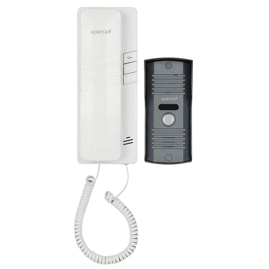 ESP APKITAO Aperta Audio Only Single Door Entry Kit White