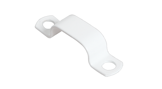 Term Tech AP10SWHITE 2 x 10mm Fixing Saddle White (100)