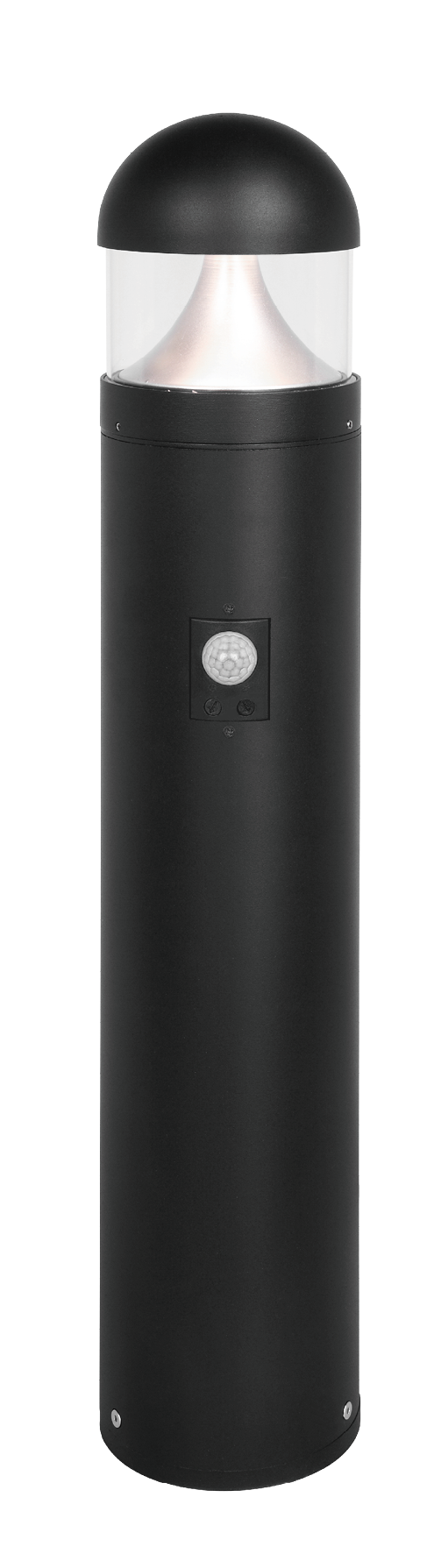 Kosnic ARDD10M-BLK/S Arden 2 10W CCT LED 670mm Bollard with Sensor IP65 Black