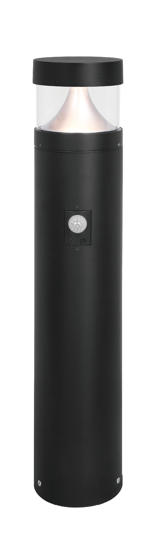 Kosnic ARDF10M-BLK/S Arden 2 10W CCT LED 640mm Bollard with Sensor IP65 Black