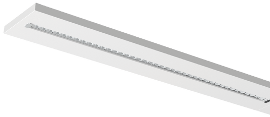 Kosnic ADD5FS30-SCT-WHT Adda 5FT 30-40W CCT LED Single Modular Louvre Linear Luminaire White