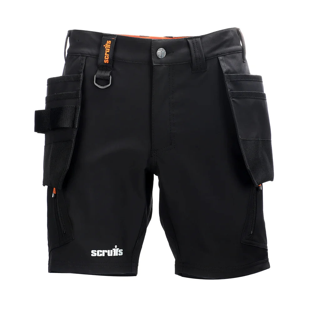Scruffs Alverton Shorts Black