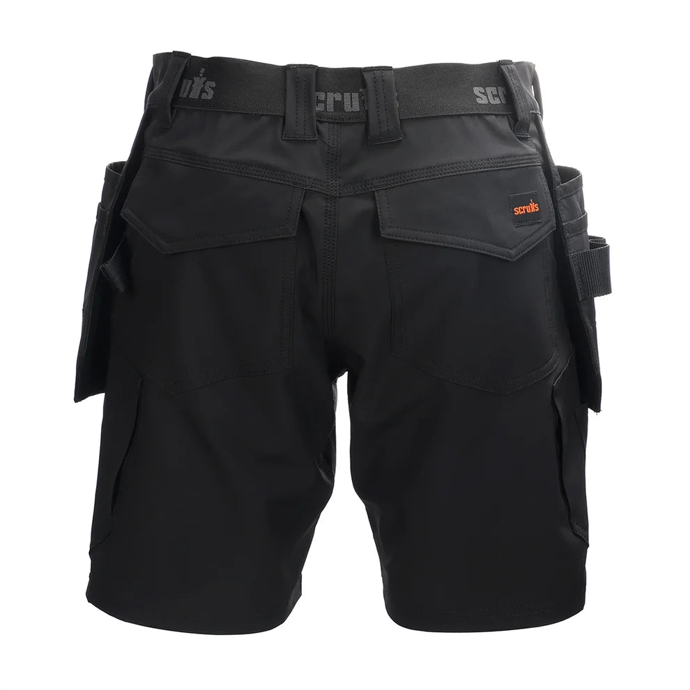 Scruffs Alverton Shorts Black
