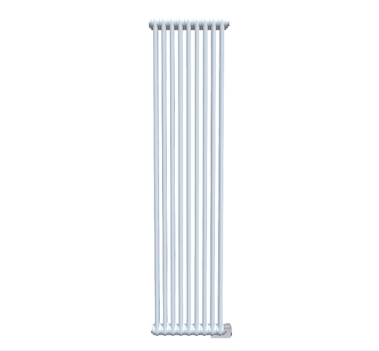 The Radiator Company ANCR2C1864EW Ancona 1.5KW 1853 x 645 2 Column 8 Section Vertical Electric Radiator White