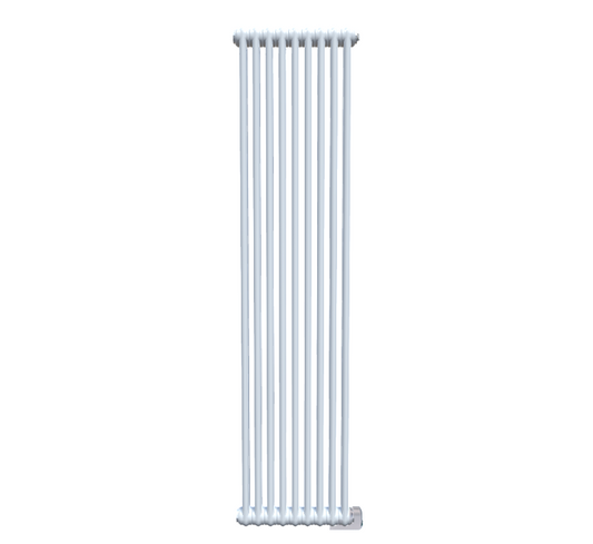 The Radiator Company ANCR2C1846EW Ancona 1KW 1853 x 465 2 Column 8 Section Vertical Electric Radiator White