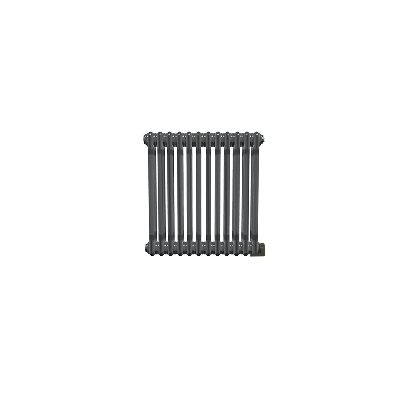 The Radiator Company ANCR3C6560EL Ancona 750W 653 x 600 3 Column 12 Section Horizontal Electric Radiator Bare Metal Lacquer