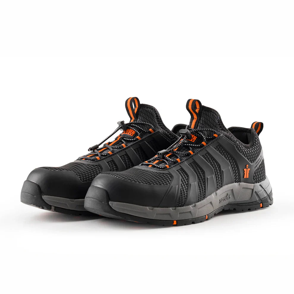 Scruffs Argon Safety Trainers Black