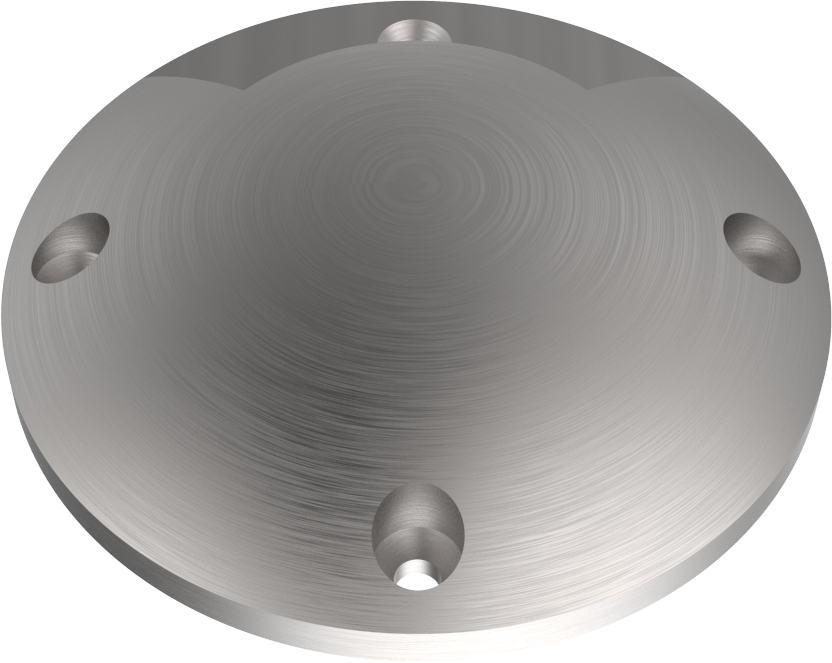 Kosnic ATRBE1-SLS Atri Single Sided Circular Bezel  Stainless Steel