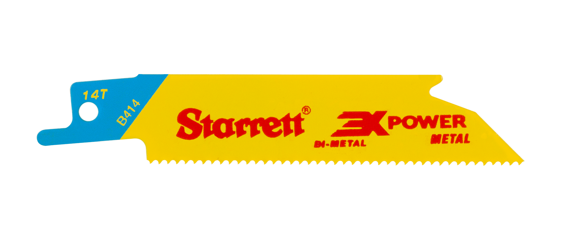Starrett B414-5 14TPI Metal Cutting Reciprocating Blades Pack of 5