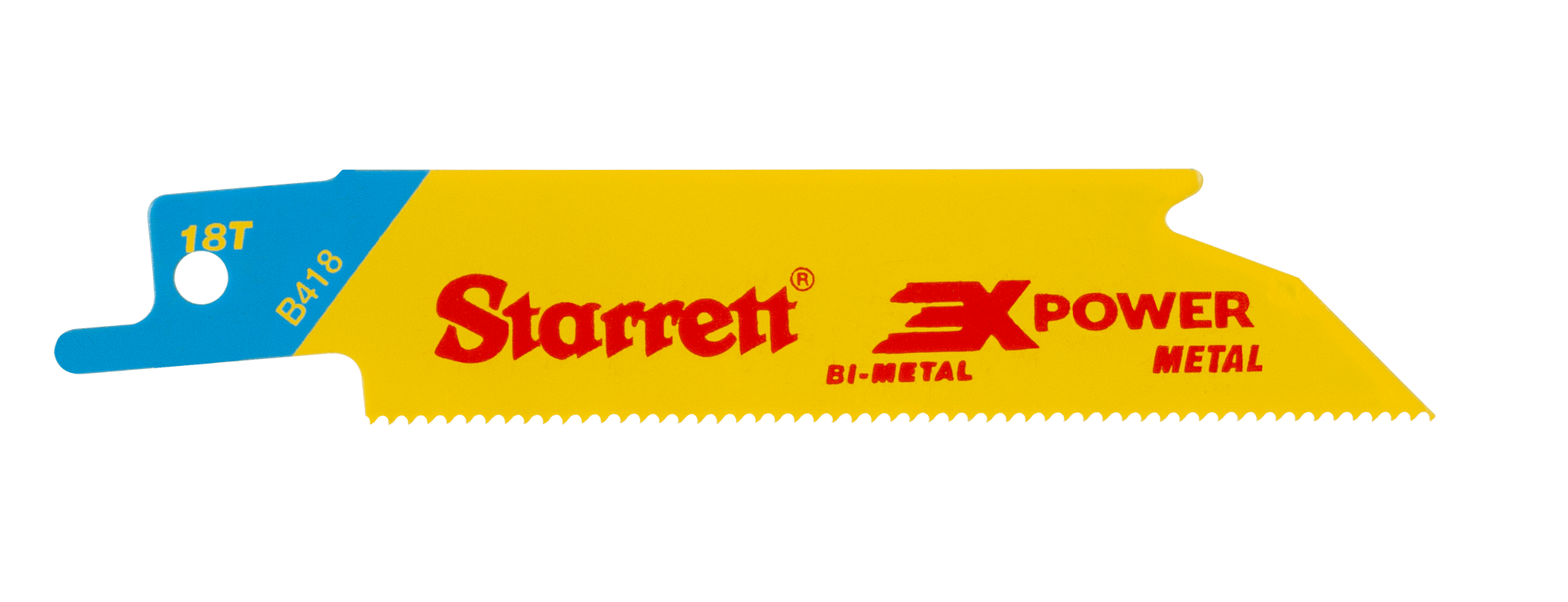 Starrett B418-5 18TPI Metal Cutting Reciprocating Blades Pack of 5