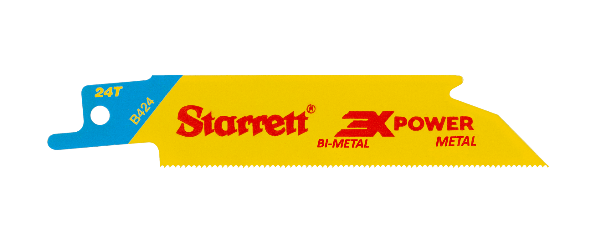 Starrett B424-5 24TPI Metal Cutting Reciprocating Blades Pack of 5