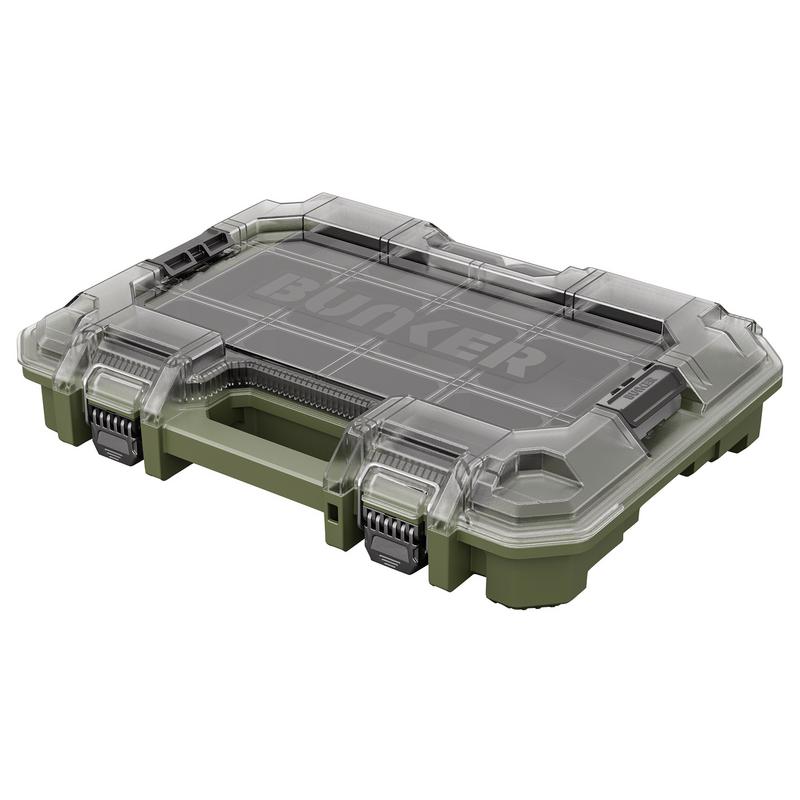 Bunker® B600-TO Load-Up Stacking Organiser 45mm Dark Green