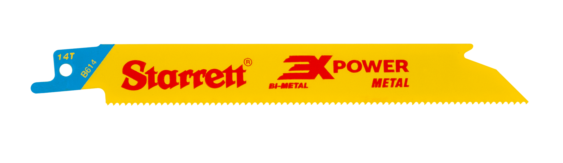 Starrett B614-5 14TPI Metal Cutting Reciprocating Blades Pack of 5