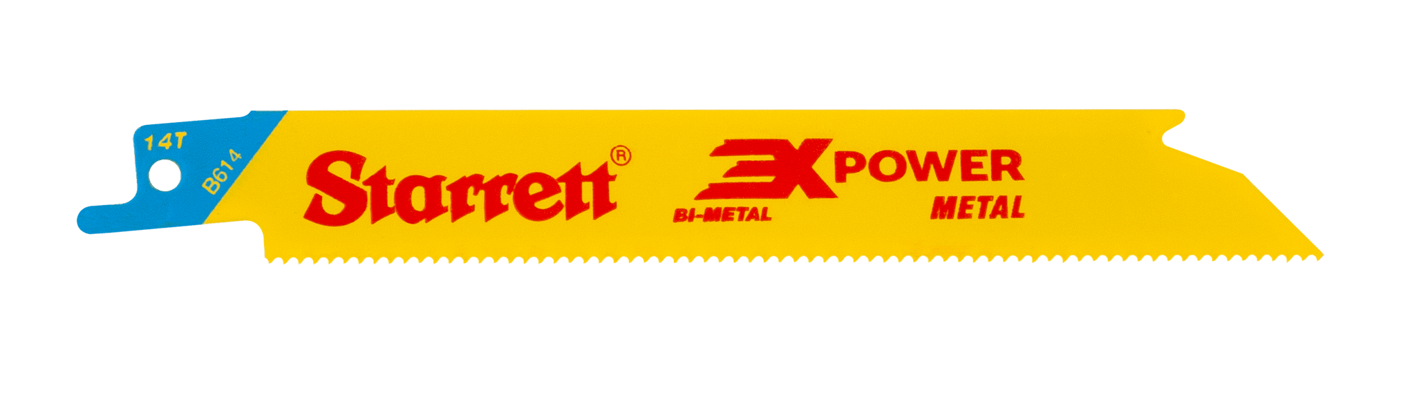 Starrett B614-5 14TPI Metal Cutting Reciprocating Blades Pack of 5