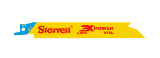 Starrett B618-5 18TPI Metal Cutting Reciprocating Blades Pack of 5