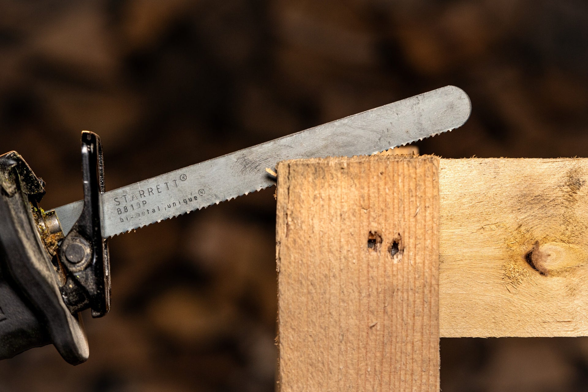 Starrett B810P-20 10TPI Pallet Dismantling Reciprocating Blades Pack of 20