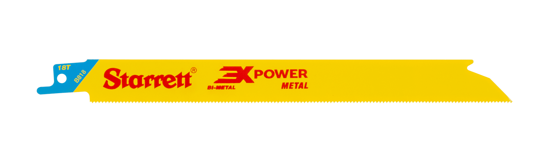 Starrett B818-20 18TPI Metal Cutting Reciprocating Blades Pack of 20