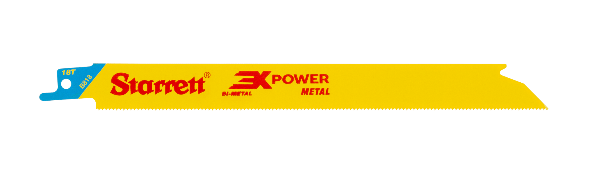 Starrett B818-20 18TPI Metal Cutting Reciprocating Blades Pack of 20