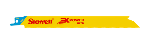 Starrett B818-5 18TPI Metal Cutting Reciprocating Blades Pack of 5