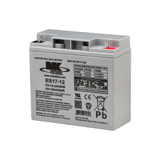 RGL BAT17-12 12V 18ah Battery