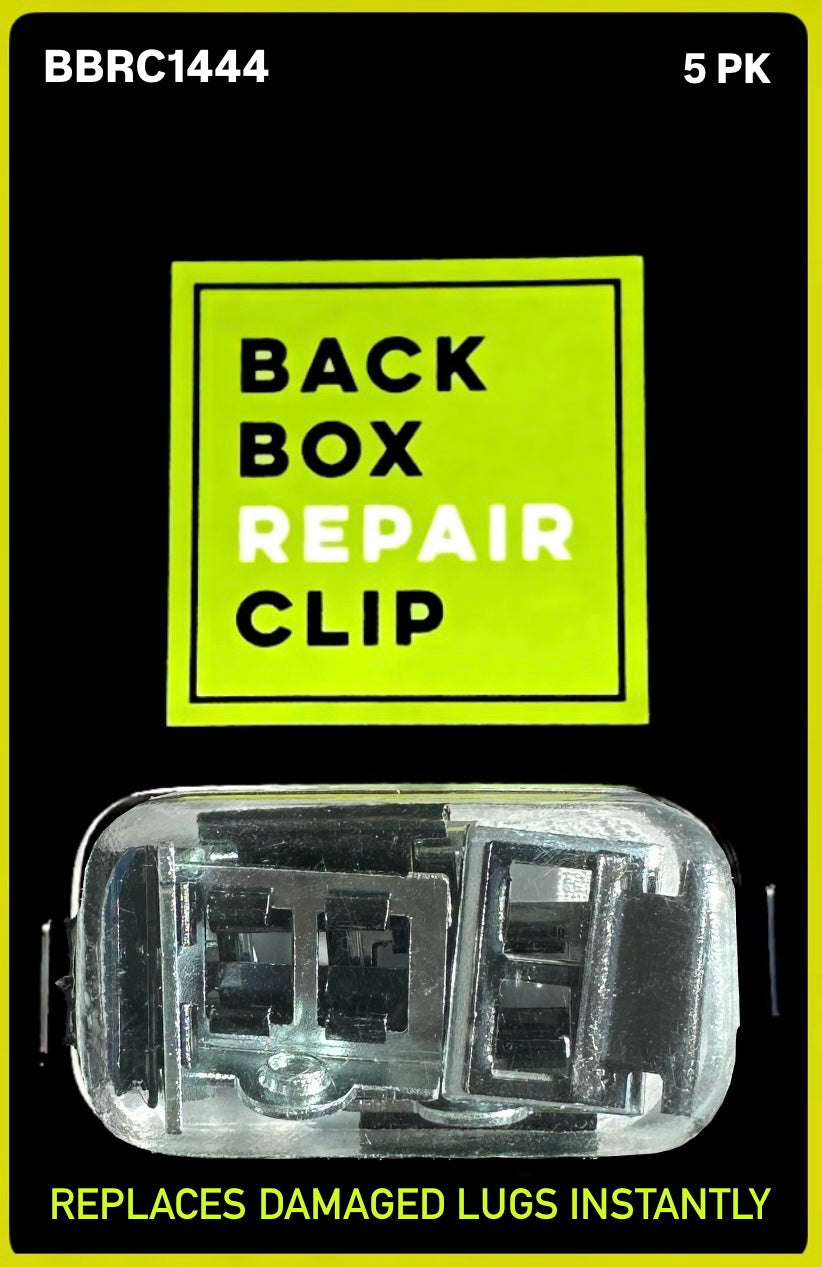 Niglon BBC5 Back Box Repair Clips x5