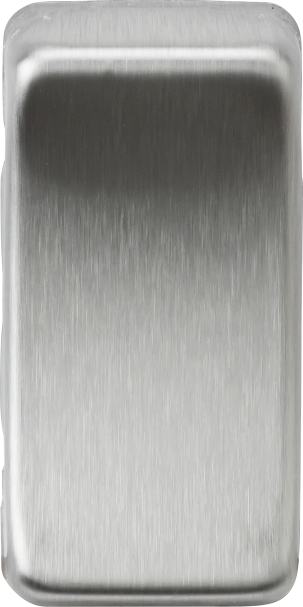 Knightsbridge GDBLANKBC Blank Rocker Cap Brushed Chrome