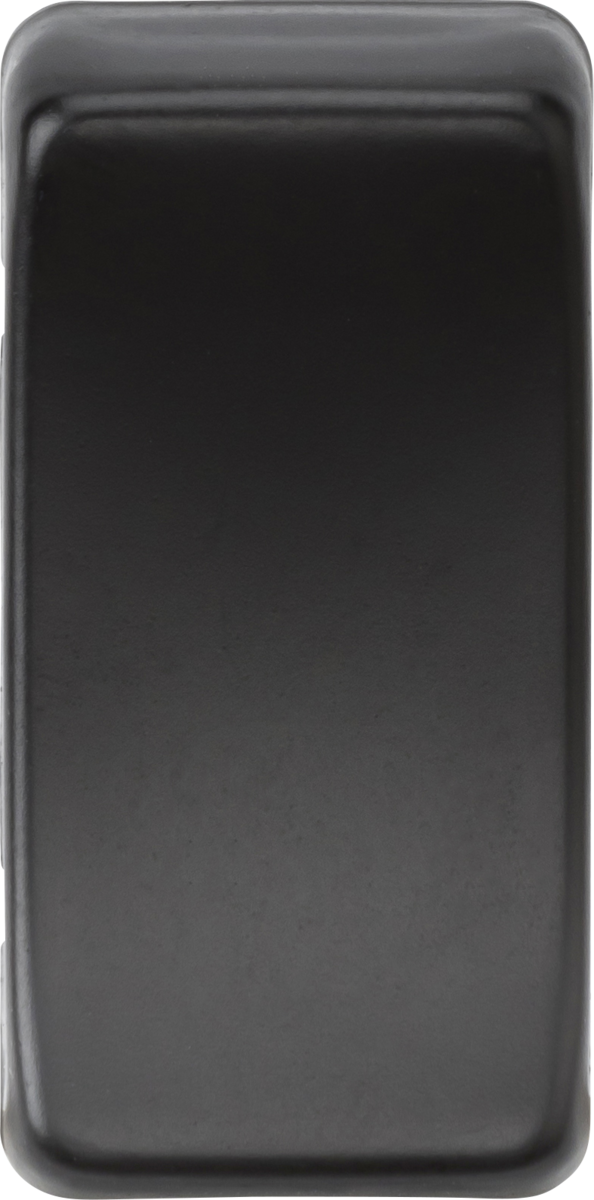 Knightsbridge GDBLANKMB Blank Rocker Cap Matt Black