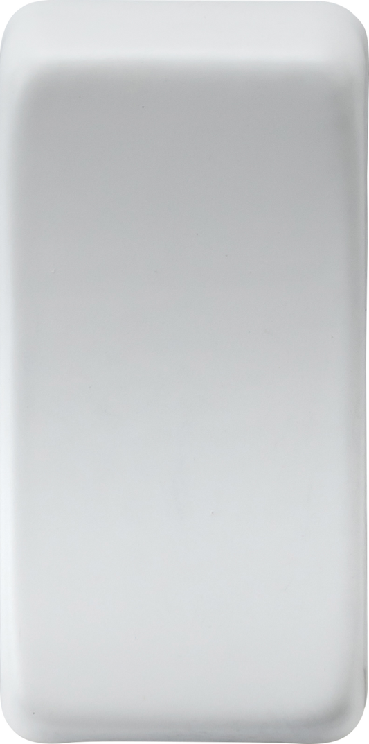 Knightsbridge GDBLANKMW Blank Rocker Cap Matt White