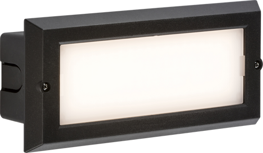 Knightsbridge BLKITBK 5W LED Bricklight Recess Kit Black